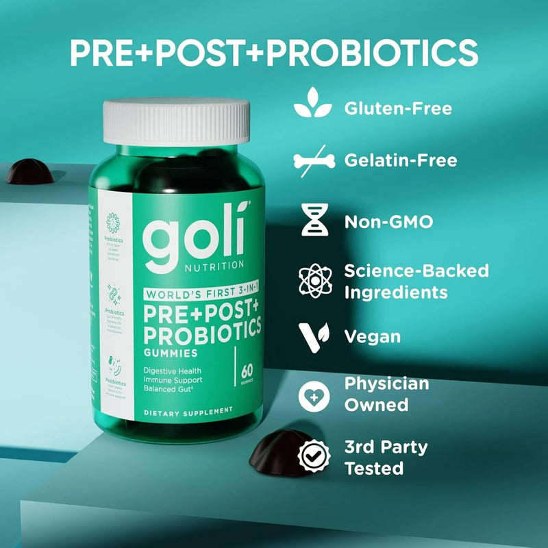 Goli Nutrition Probiotic+ Gummies 8