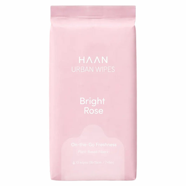 Haan Urban Wipes Bright Rose, handreinigingsdoekjes met bloemige geur