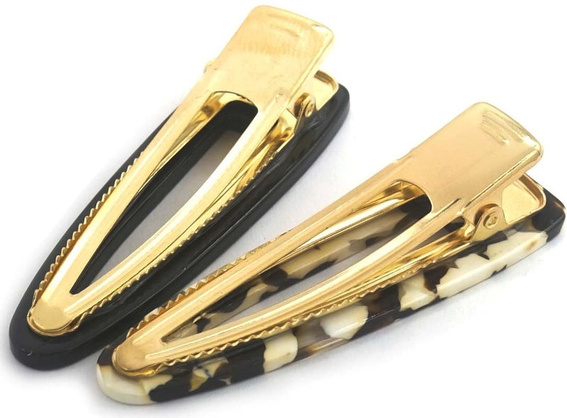 Hair Musthaves Hair Clip Set Black And White 2pcs