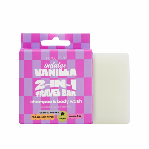 Headshock 2-in-1 Travel Bar Vanilla