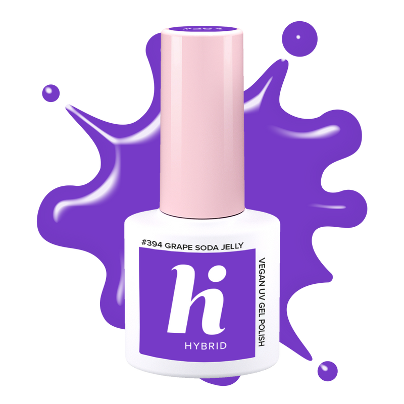 Hi Hybrid UV Gel Polish Jelly #394 Grape Soda