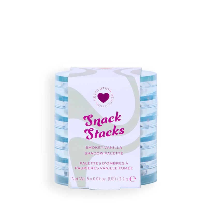 I Heart Revolution Snack Stacks Shadow Palette Smokey Vanilla