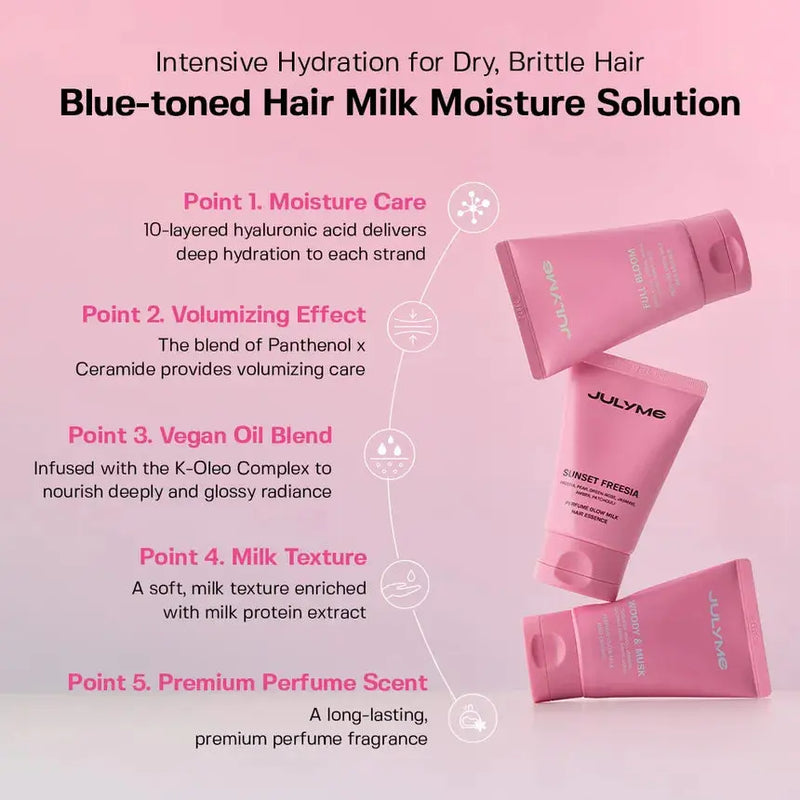 JULYME Perfume Glow Milk Hair Essence Full Bloom