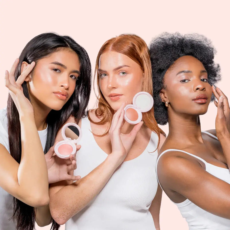 Kara Beauty Sunlit Glow Baked Luminous Blush Sunset Bloom