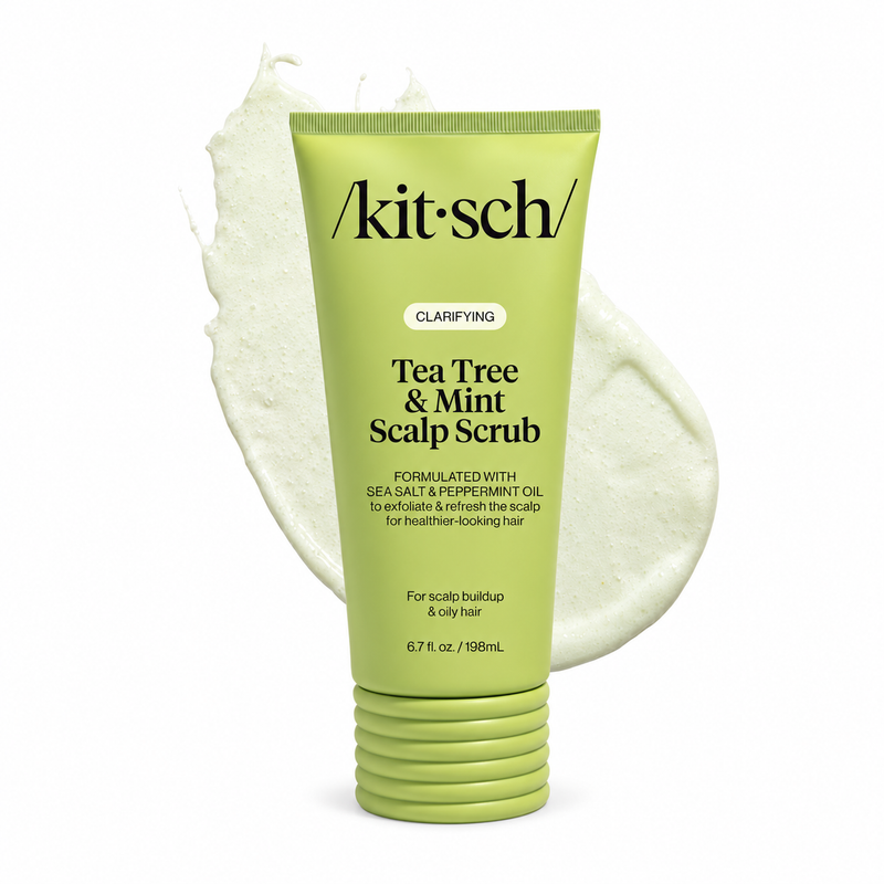 Kitsch Clarifying Tea Tree & Mint Scalp Scrub voor een schone hoofdhuid