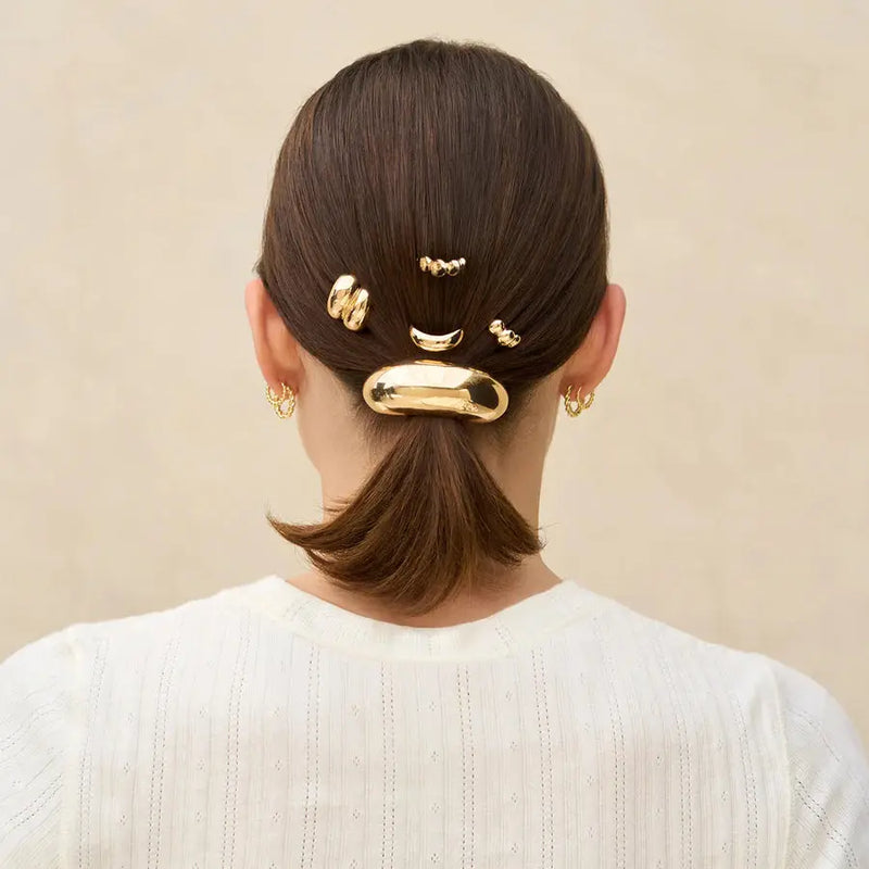 Kitsch Metal Pony Pins Gold