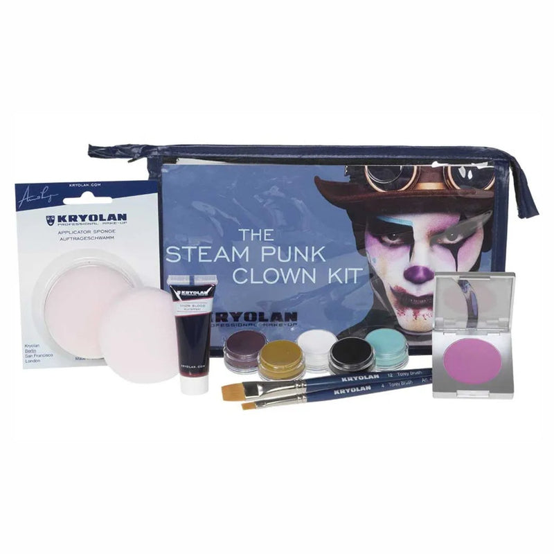 Kryolan Professional Make-up Steam Punk Clown Kit