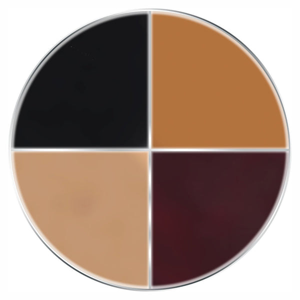 Kryolan Professional Make-up Supracolor Quartet Burned Skin