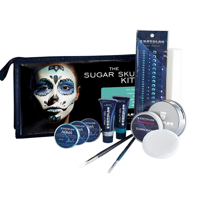 Kryolan Professional Make-up The Sugar Skull Kit