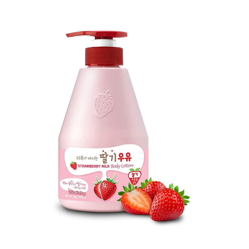 Kwailnara Milk Body Lotion Strawberry