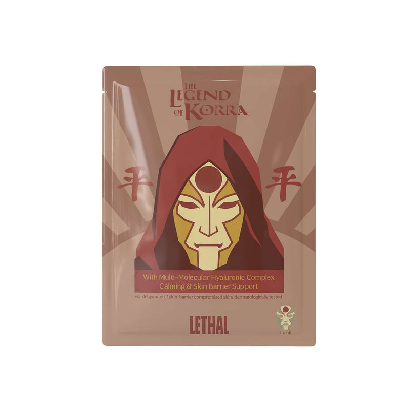 Lethal Cosmetics The Legend of Korra Equalist Sheet Face Mask