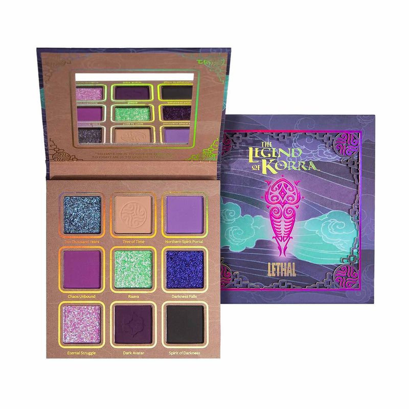 Lethal Cosmetics The Legend of Korra Vaatu Palette