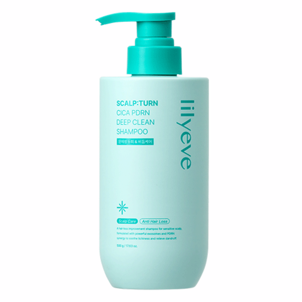 Lilyeve Scalp Turn Cica PDRN Deep Clean Shampoo