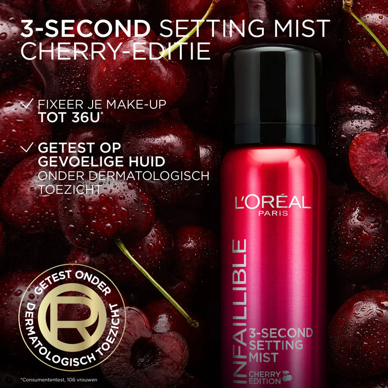 L'Oreal Paris Infaillible 3 Second Setting Mist Cherry