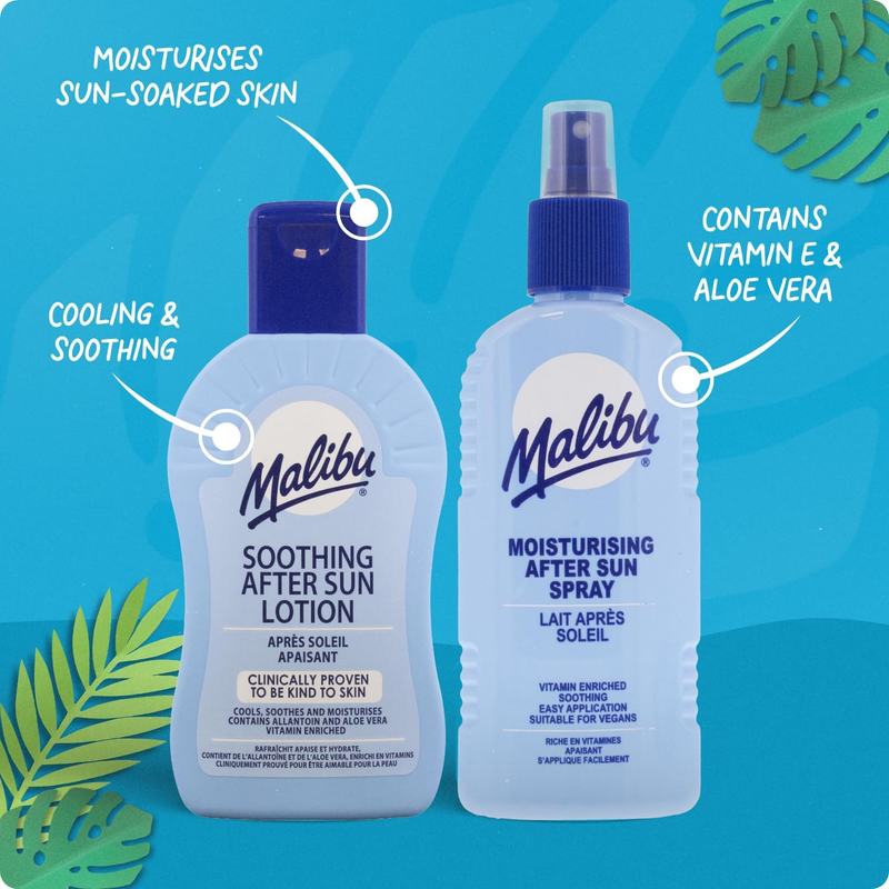 Malibu Suncare After Sun Lotion Spray 200 ml.