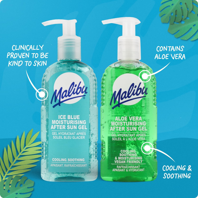 Malibu Suncare Aloe Vera After Sun Moisturising Gel 200 ml.