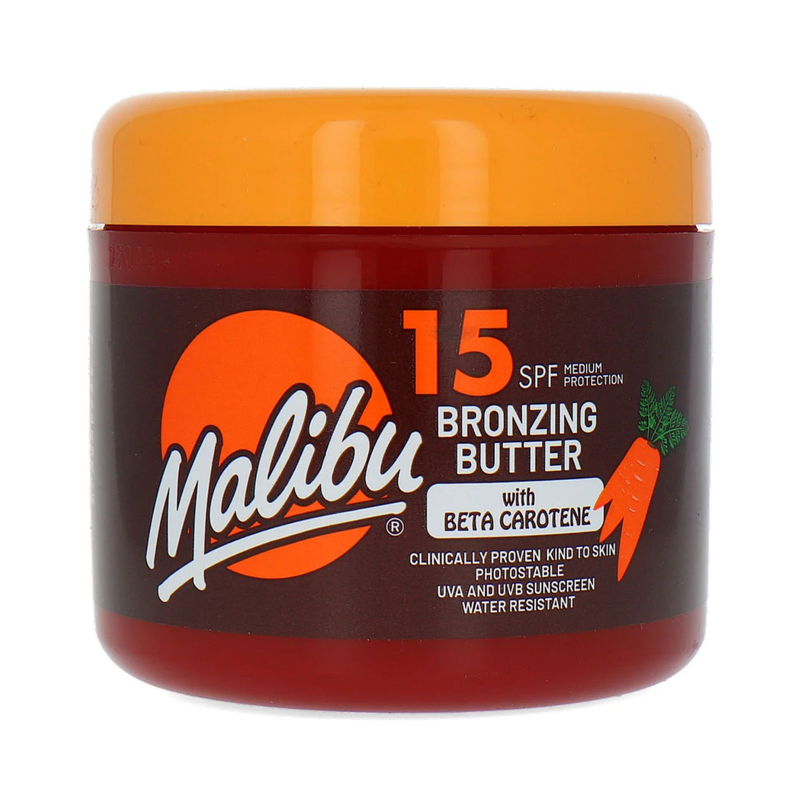 Malibu Suncare SPF 15 Bronzing Butter With Carotene 300 ml.