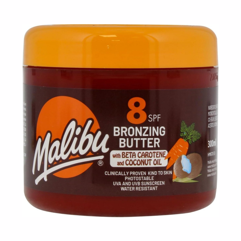Malibu Suncare SPF 8 Bronzing Butter Carot 300 ml.