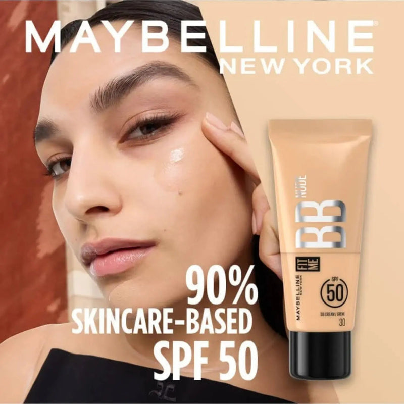 Maybelline Fit Me BB Cream Nude 60, lichte foundation met SPF 50, foto 2 van 7