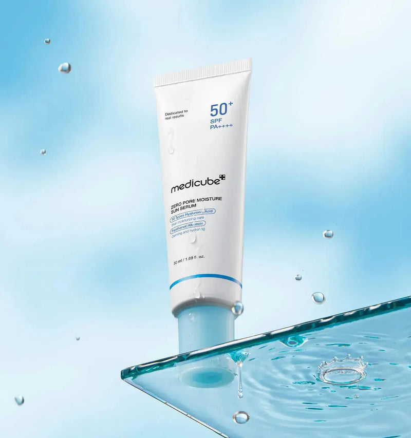 Medicube Zero Pore Hydrating Sun Serum SPF50+ PA++++