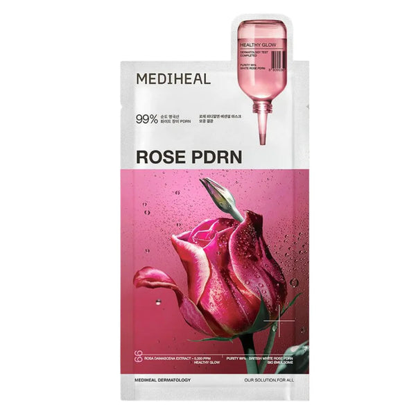 Mediheal Rose PDRN Essential Mask Healthy Glow