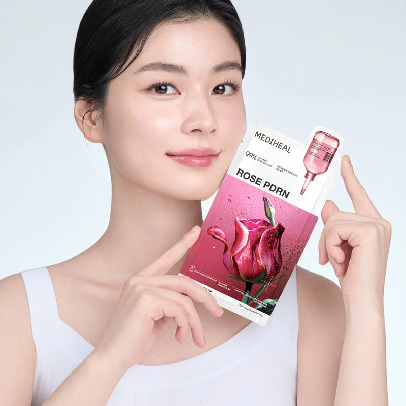 Mediheal Rose PDRN Essential Mask Healthy Glow