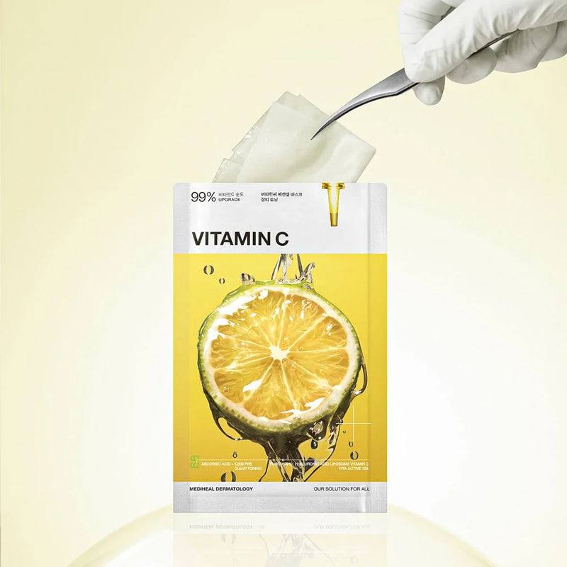Mediheal Vitamin C Essential Mask Clear Toning 10-Pack