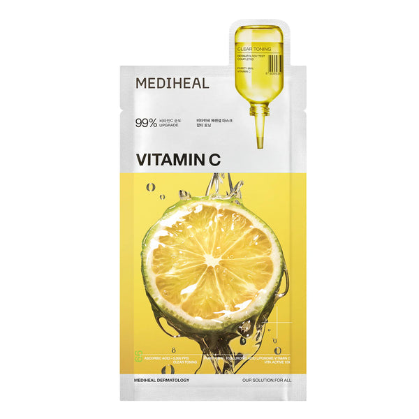 Mediheal Vitamin C Essential Mask Clear Toning 10-Pack