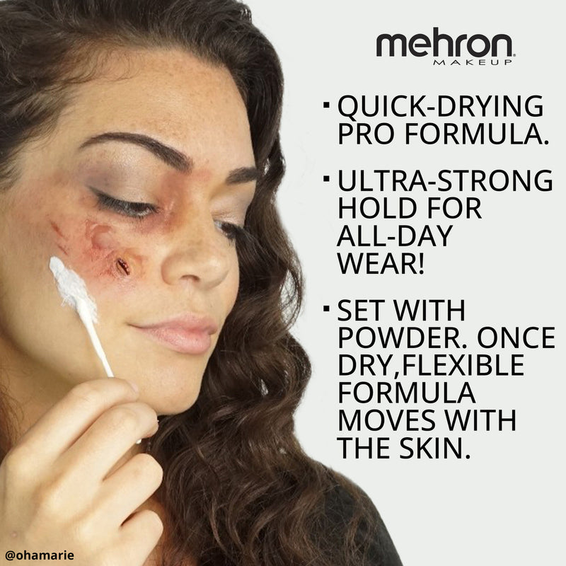 Mehron Makeup Latex Light Flesh 130 ml.