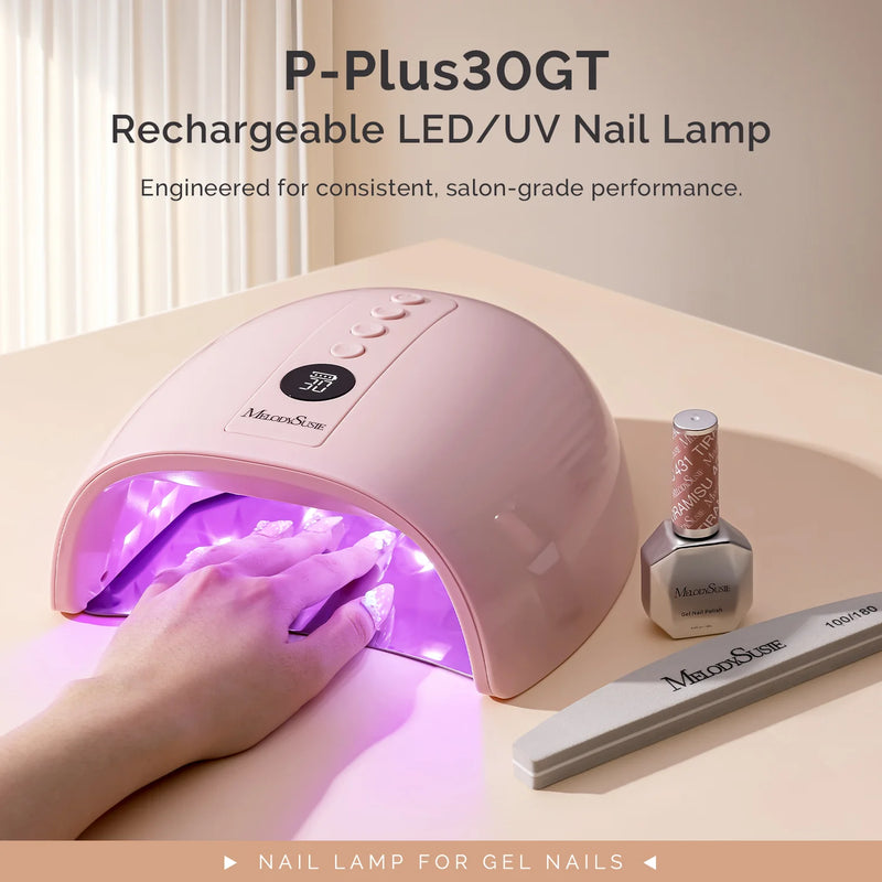 MelodySusie Plus30GT UV/LED Nail Lamp Pink