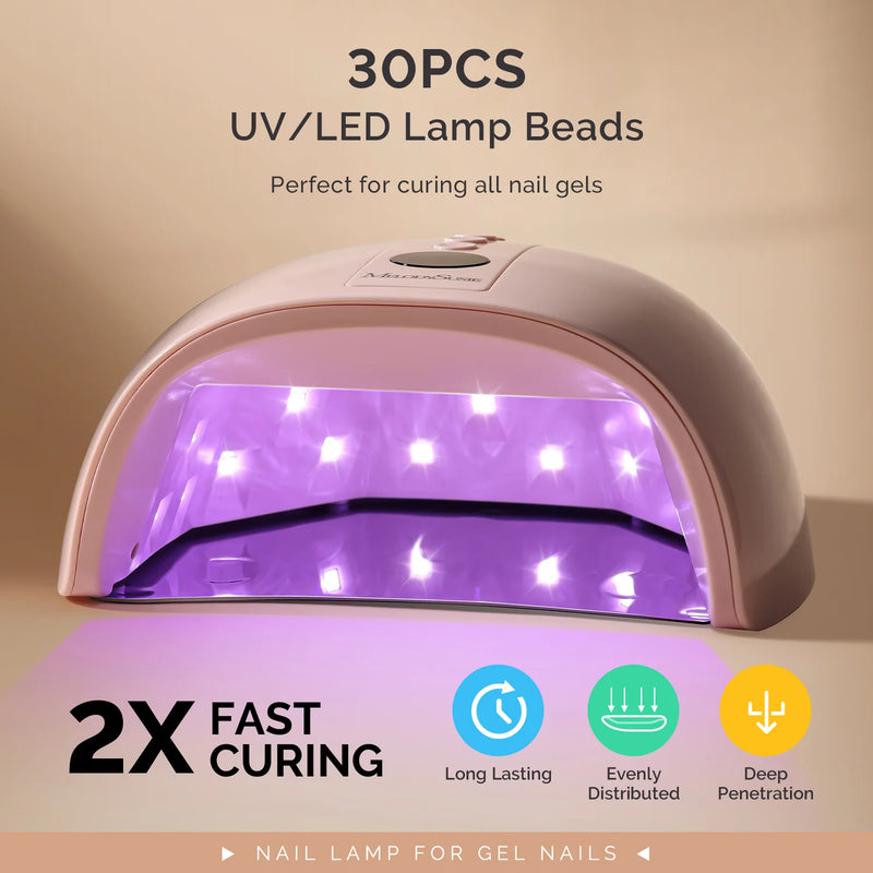 MelodySusie Plus30GT UV/LED Nail Lamp Pink