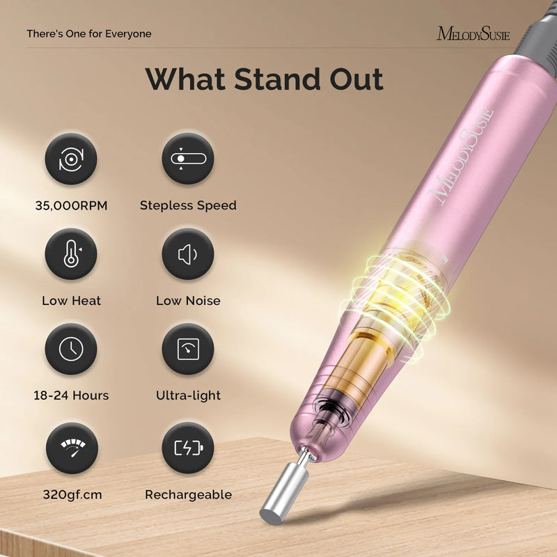 MelodySusie SM320G Nail Drill Pink