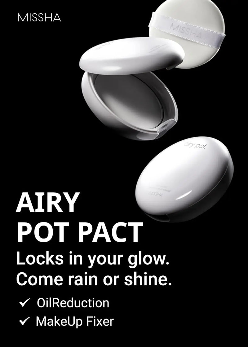 Missha Airy Pot Pressed Powder Translucent