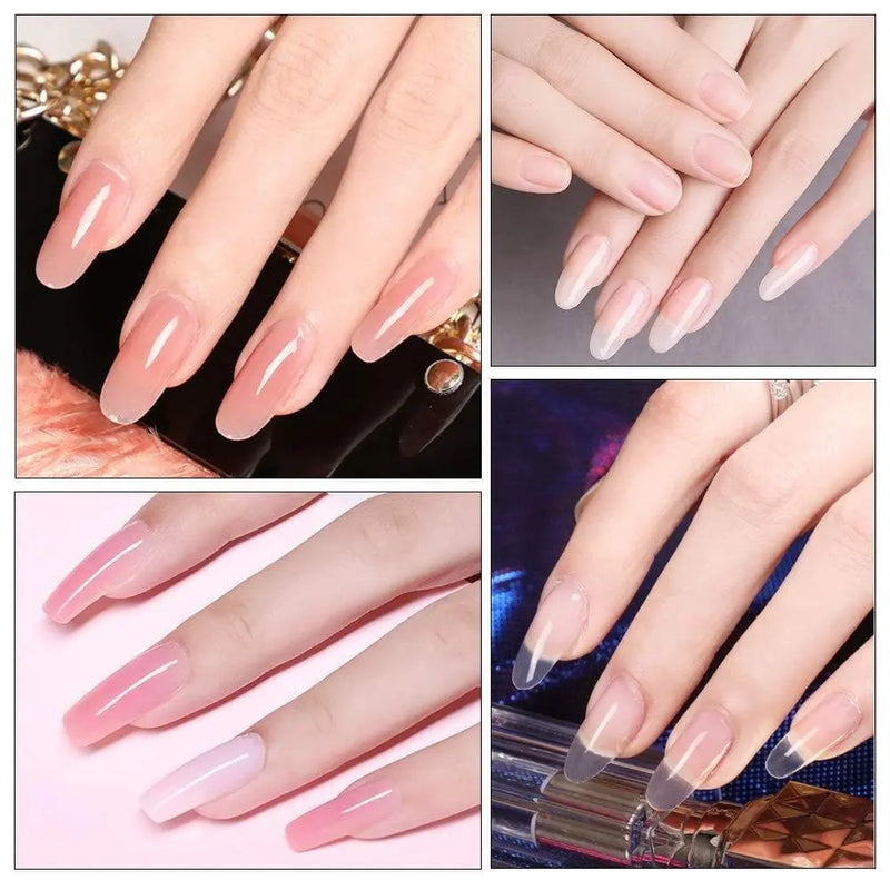 Modelones 120pcs Extension Gel Dual Forms Full Cover