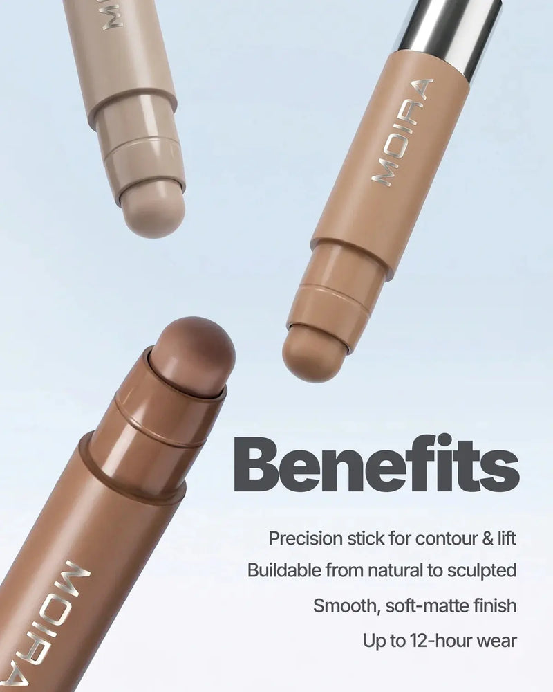 Moira Precision Sculpt Stick Bronzer & Contour 008 Edge
