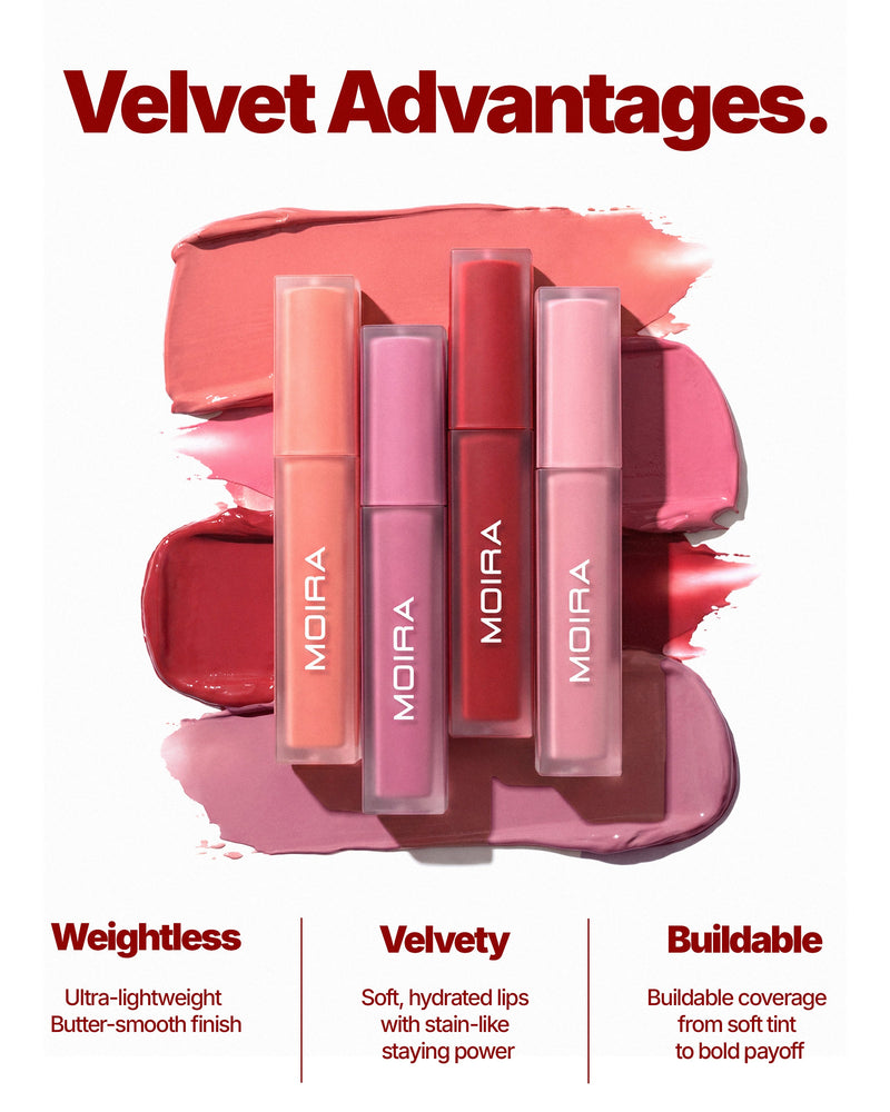 Moira Velvet Air Lip Tint 013 Rose Mist