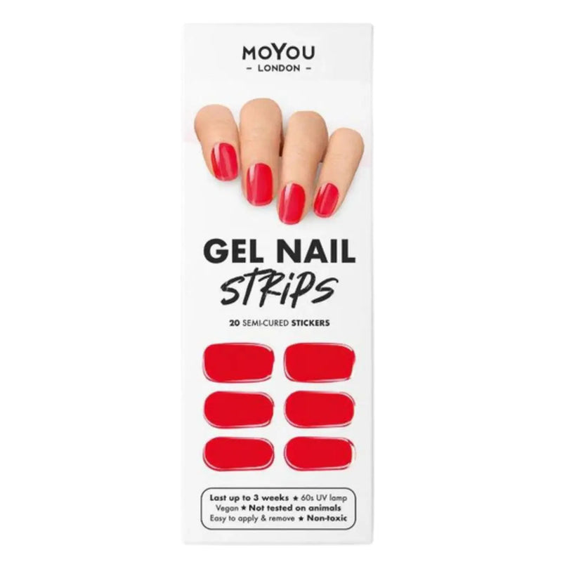 MoYou London UV Gel Strips Red Riding Hood