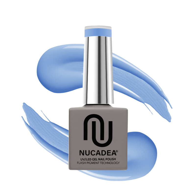 Nucadea UV/LED Gel Nail Polish No. 5 Medium Blue