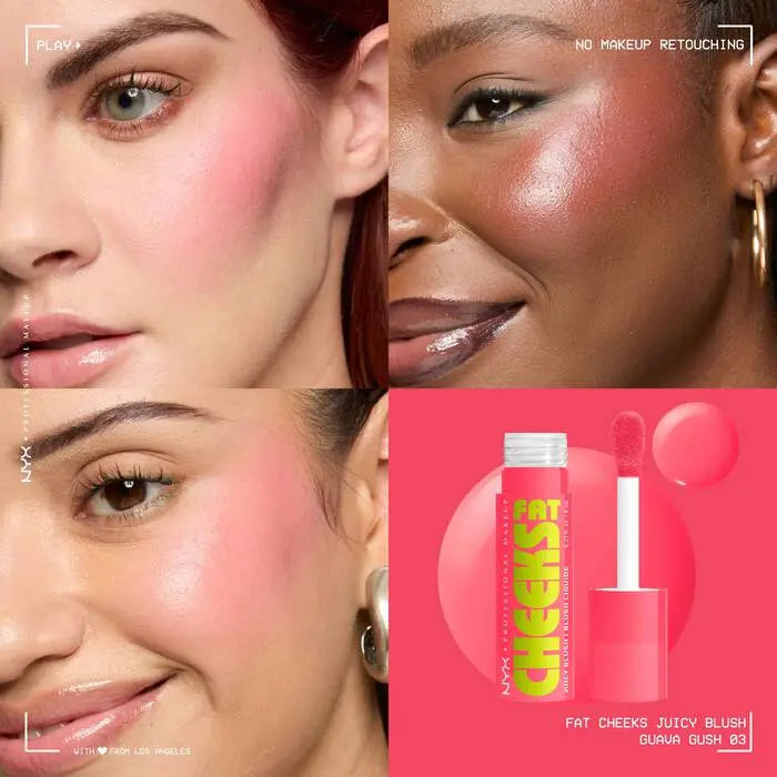 NYX Professional Makeup Fat Cheeks Blush Guava Gush
