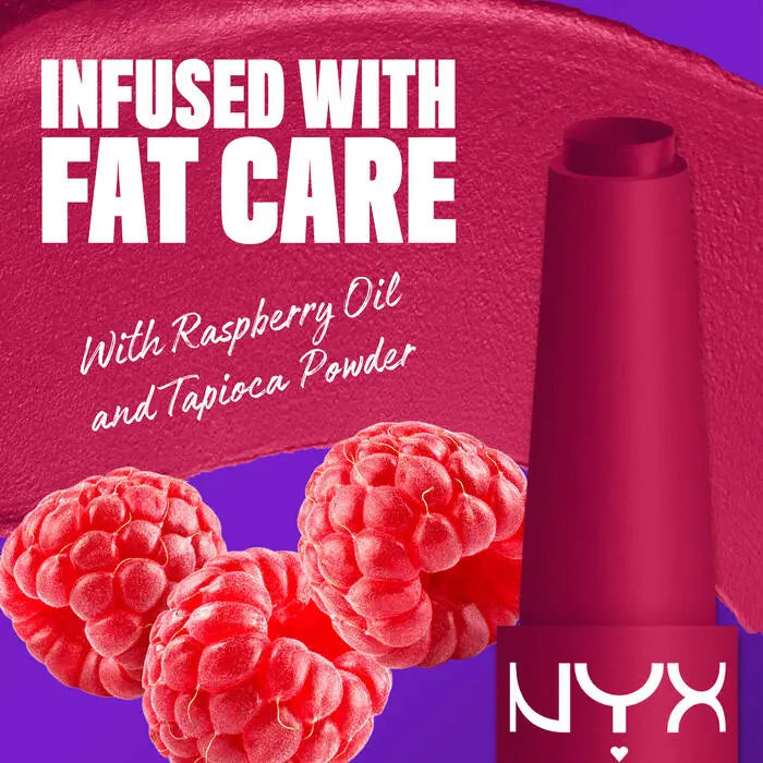 NYX Professional Makeup Fat Matte Smooth Color Lipstick Hibiscus Hug