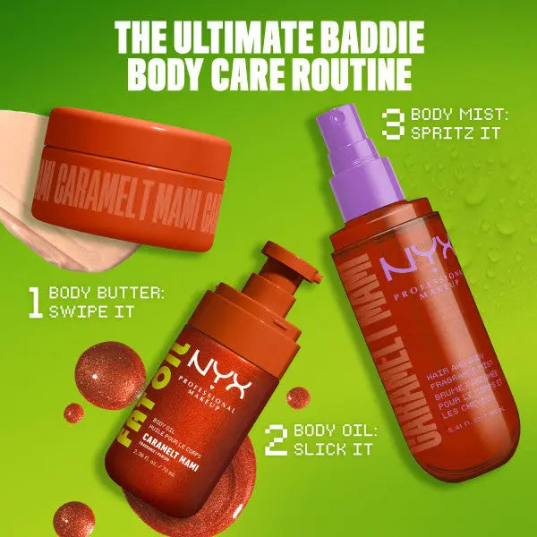 NYX Professional Makeup Fat Oil Caramelt Mami Body Spray