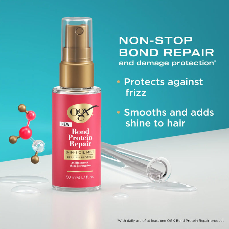 OGX Beauty Bond Protein Repair 3in1 Hair Oil Mist