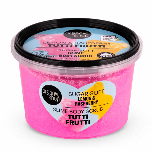 Organic Shop Slime Scrub Candy Tutti Frutti
