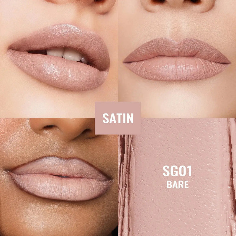 Oulac Sensual Glow Lipstick SG01 Bare
