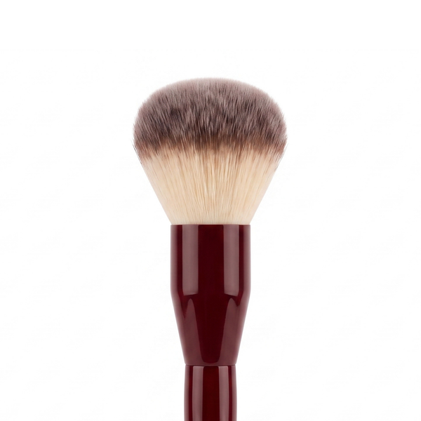 Boozyshop Flawless Powder Brush, close-up of the brush head on a white background