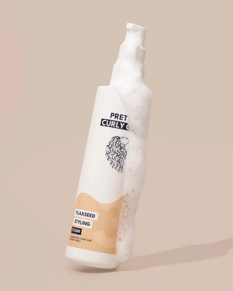 Pretty Curly Girl Flaxseed Styling Foam 250 ml.