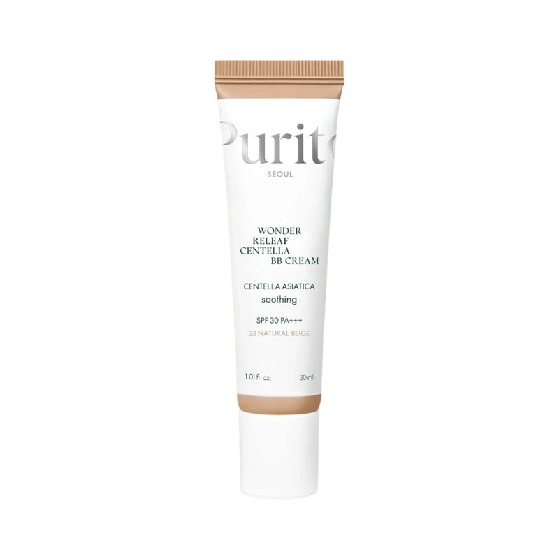 Purito Wonder Releaf Centella BB Cream #23 Natural Beige, foundation voor een natuurlijke dekking
