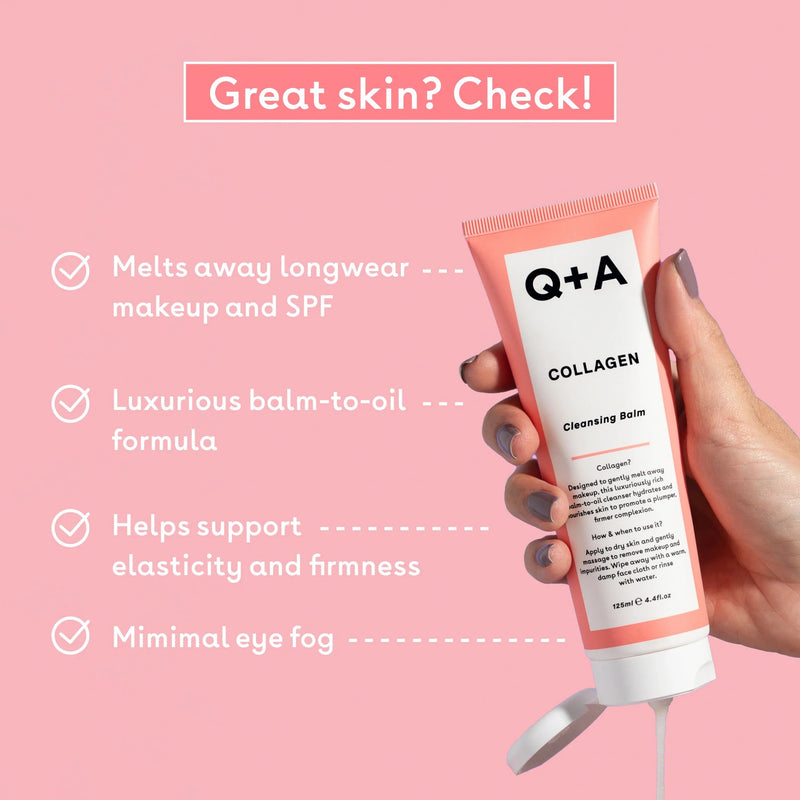Q+A Collagen Cleansing Balm