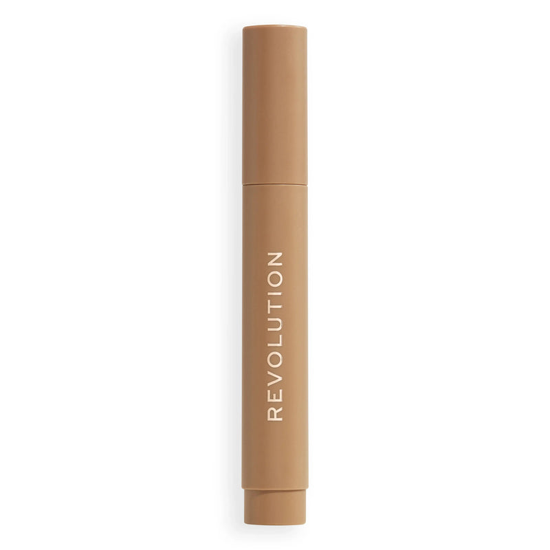 Revolution Instant Brow Hair Pen Cool Brown, wenkbrauwpen met een zes-pronged applicator voor haarachtige streken.