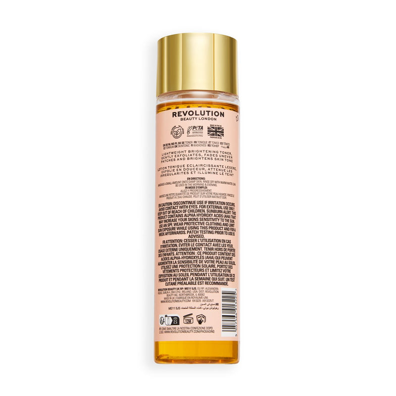 Revolution Pro Miracle Surface Boost Kojic Acid, Turmeric + Glycolic Acid Toner